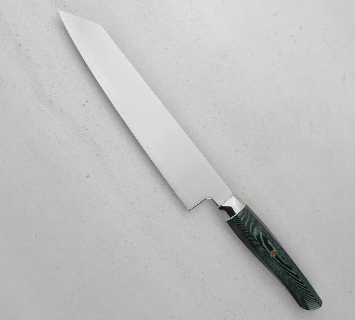 Mcusta Zanmai Green Revolution SPG2 Nóż Kiritsuke Gyuto 23 cm — zdjęcie 6