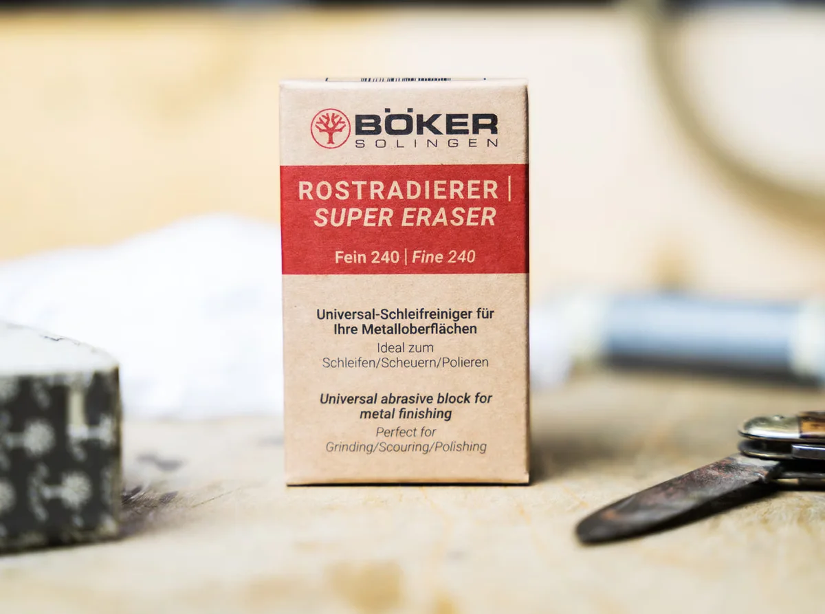 Czyścik Böker Super Eraser #240 do Metalu i Ostrzy — zdjęcie 2