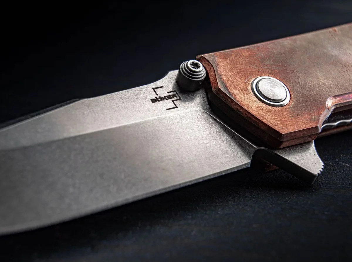 Nóż składany Boker Plus Kihon Assisted Copper — zdjęcie 5