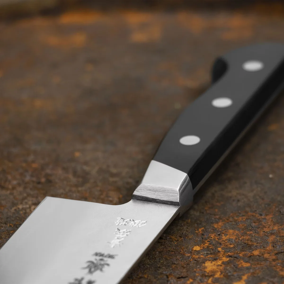Kanetsune Seki YH-3000 Aogami#2/SS Nóż szefa kuchni 20 cm — zdjęcie 4