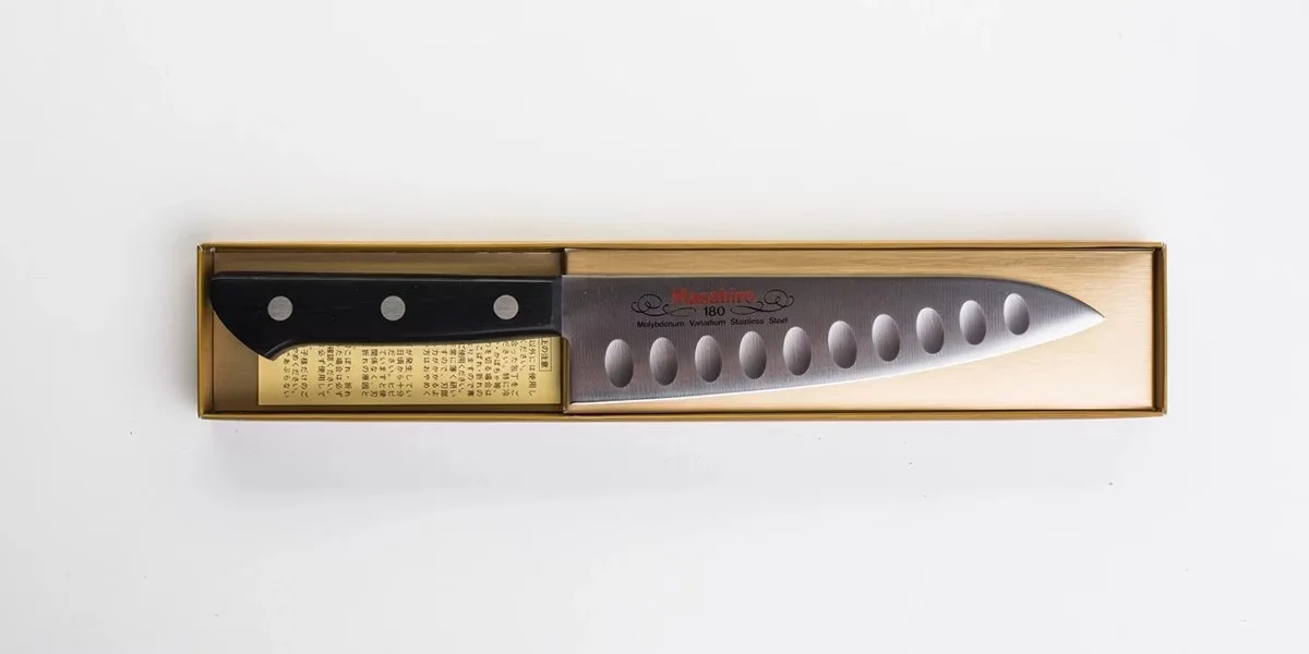 Masahiro BWH Chef Dimple Nóż Szefa Kuchni 18cm — zdjęcie 3