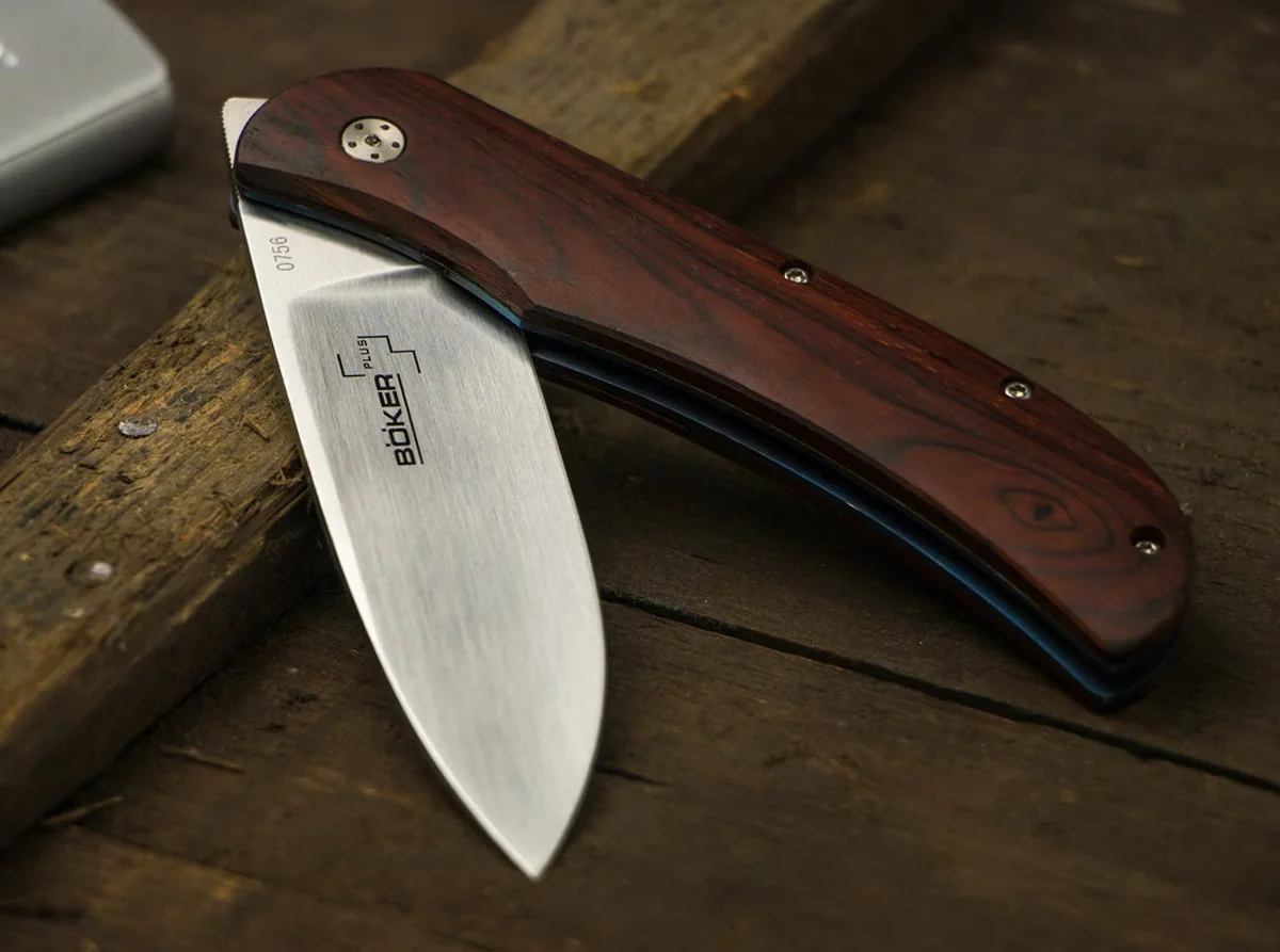 Nóż składany Böker Plus Exskelibur 1 Cocobolo — zdjęcie 4