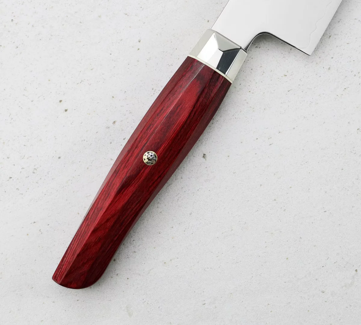 Mcusta Zanmai Red Revolution SPG2 Nóż Szefa Kuchni 21 cm — zdjęcie 4