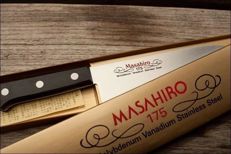 Masahiro BWH Nakiri Nóż Kuchenny do Warzyw 16.5 cm — zdjęcie 4