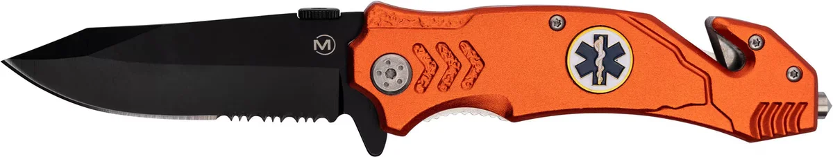 Nóż Boker Magnum EMS Rescue - Ratowniczy Składany — zdjęcie 7