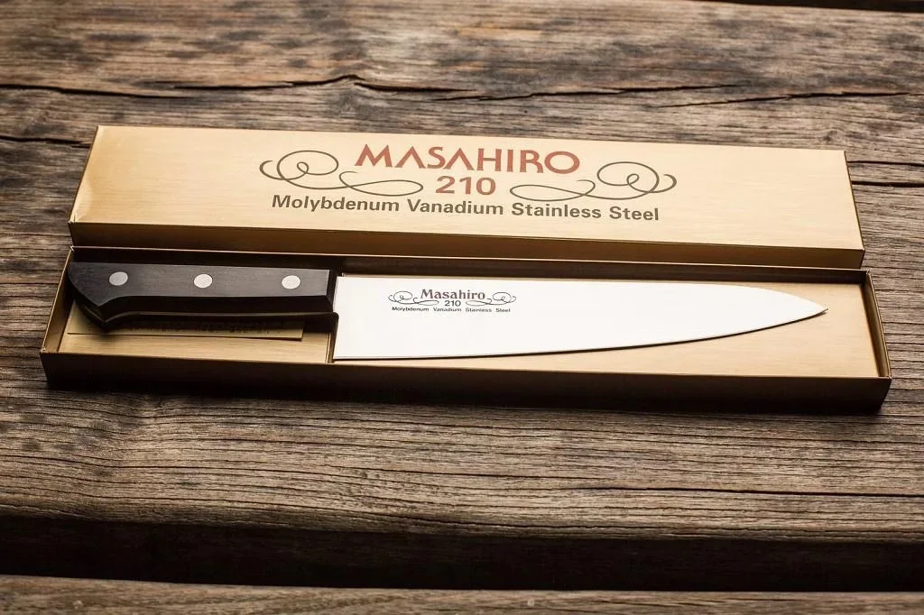 Masahiro BWH Chef - Nóż Szefa Kuchni 21 cm — zdjęcie 6