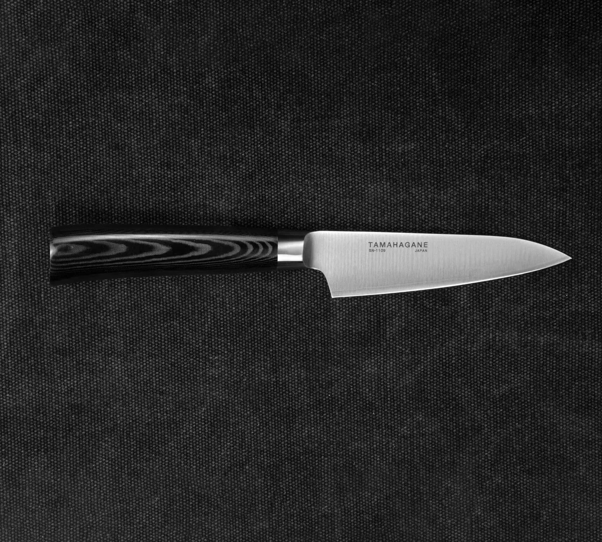 Tamahagane SAN Black VG-5 Nóż do obierania 9 cm — zdjęcie 2
