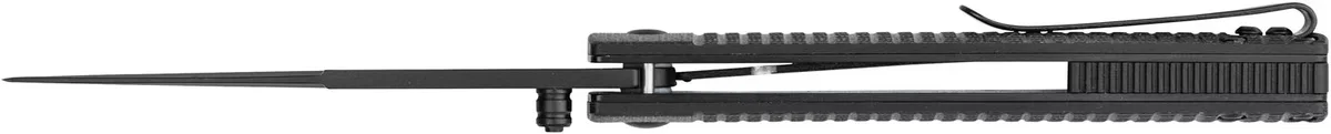 Nóż Boker Magnum Stereo składany, stal 440A, rękojeść G10, czarny — zdjęcie 9