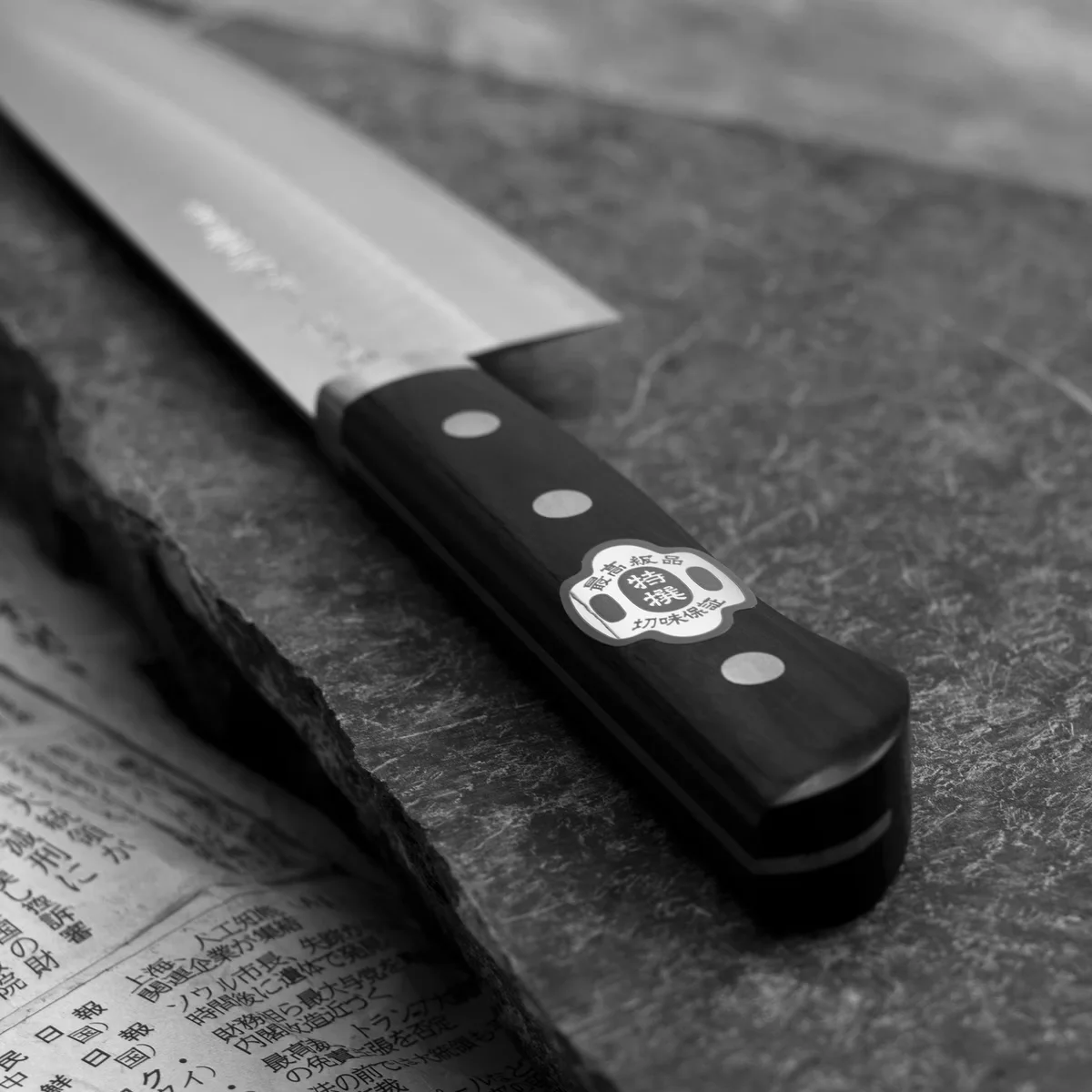 Kanetsune 3000 VG-10 Nóż Santoku 16,5 cm — zdjęcie 12