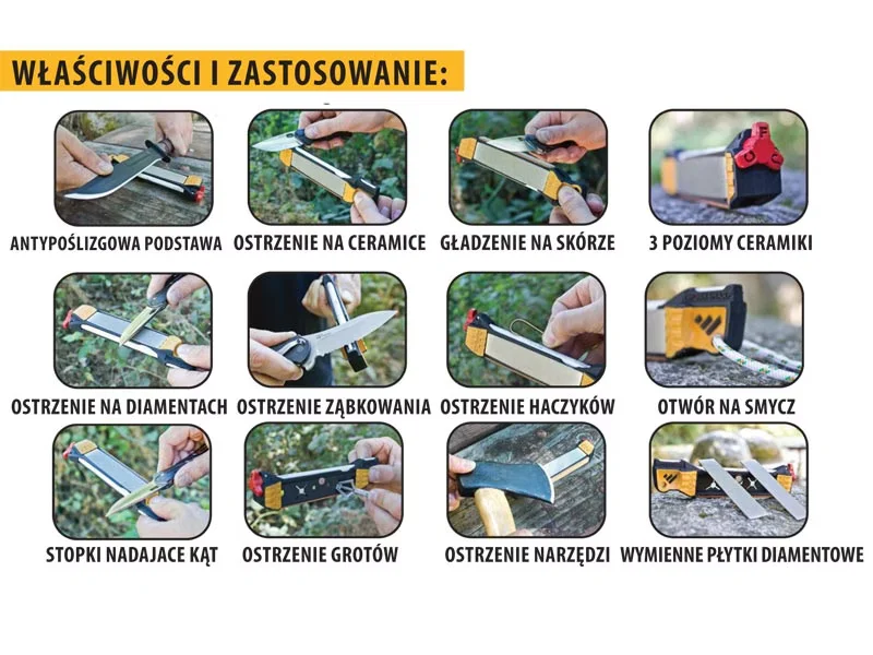Work Sharp Guided Field Sharpener – Kompaktowa Ostrzałka Polowa z Prowadnicami Kątowymi — zdjęcie 7
