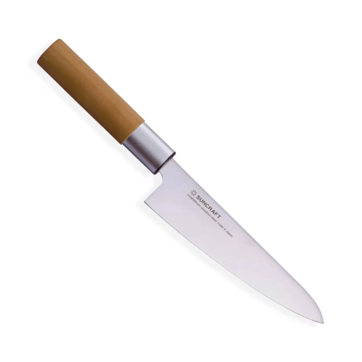 Suncraft SENZO JAPANESE Small Santoku Nóż Kuchenny 14.3 cm Drewno Magnoliowe — zdjęcie 2