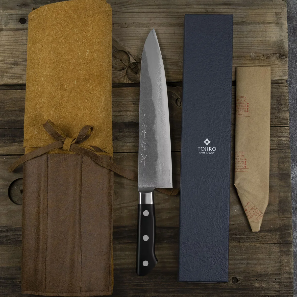 Tojiro Atelier Classic VG-10 Nóż szefa kuchni 24 cm — zdjęcie 3