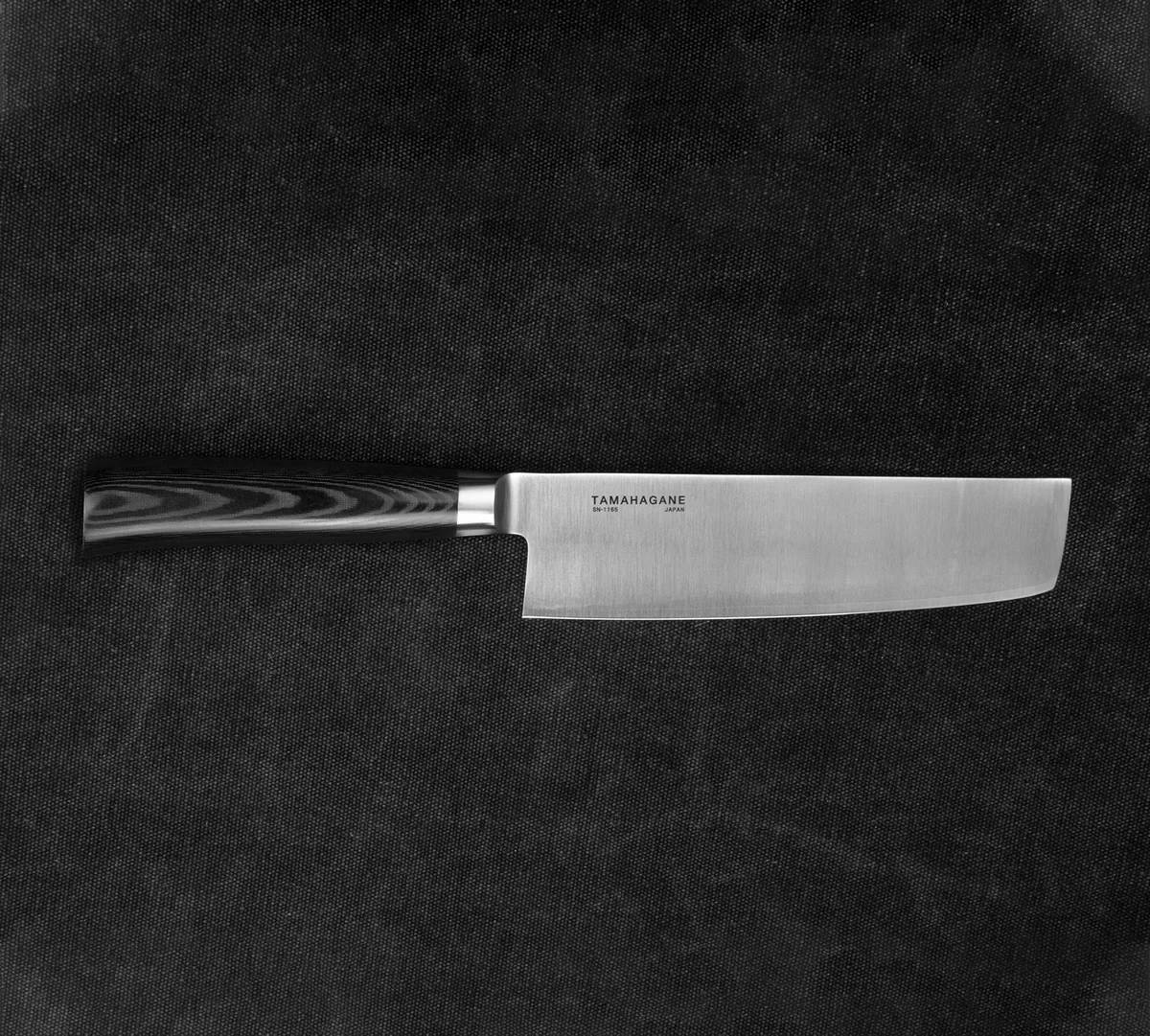 Tamahagane SAN Black VG-5 Nóż Nakiri 18 cm — zdjęcie 2