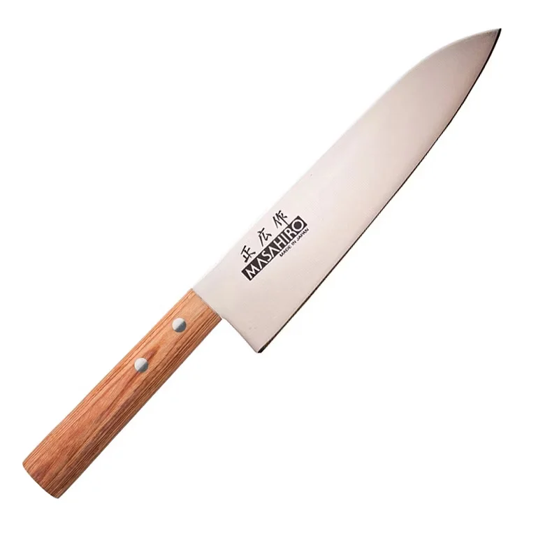 Masahiro Sankei Nóż Szefa Kuchni 18 cm Brązowy