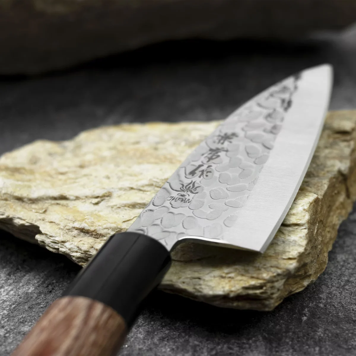 Kanetsune 950 DSR-1K6 Nóż Mini Deba 10,5 cm — zdjęcie 6