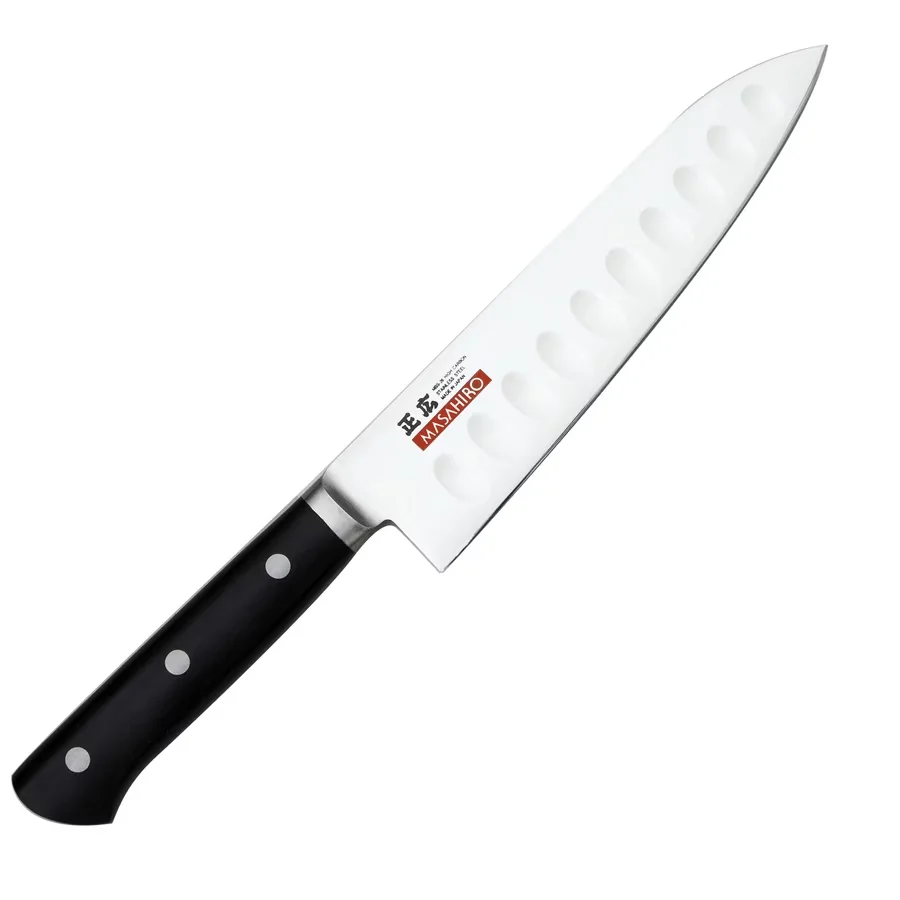 Masahiro MV-H Chef Dimple - Profesjonalny Nóż Szefa Kuchni 18 cm