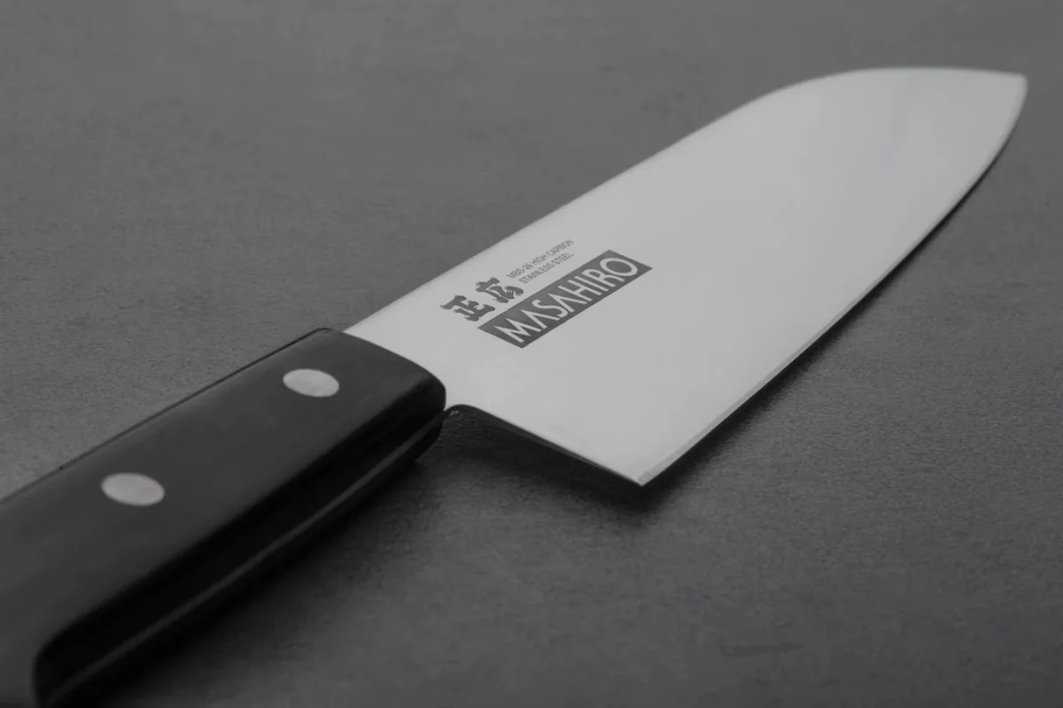Masahiro MV-L Santoku Nóż Kuchenny 17.5 cm — zdjęcie 4