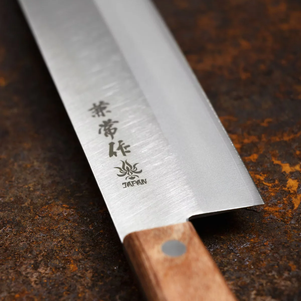 Kanetsune 510 Shiro-2/SS Nóż Nakiri 16,5 cm — zdjęcie 11