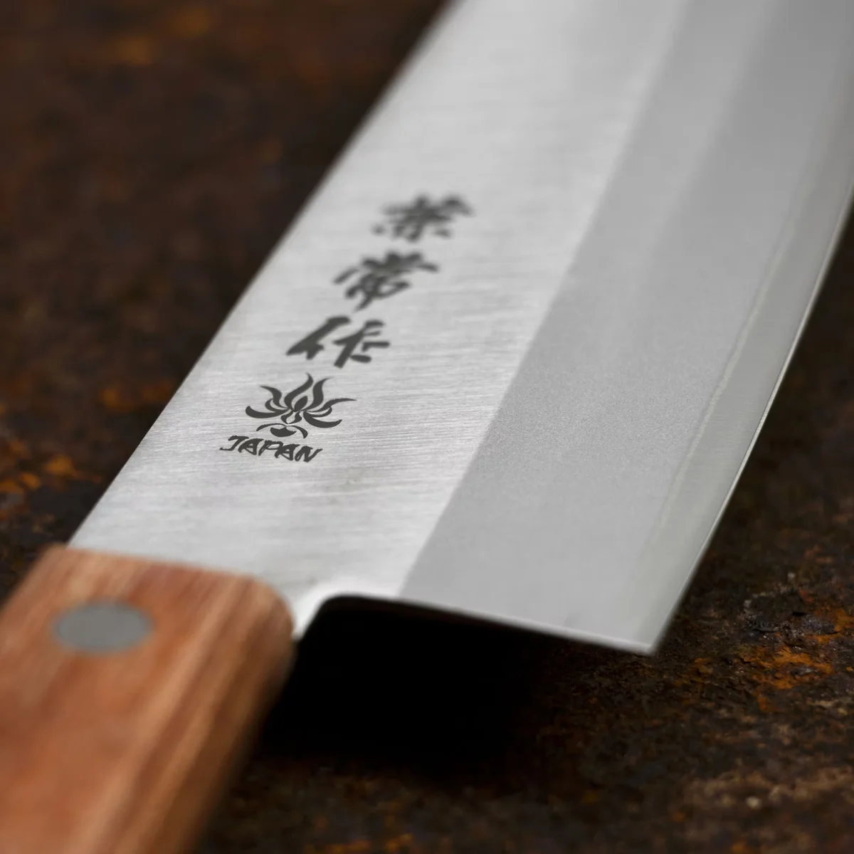 Kanetsune Seki 510 Nóż Santoku Shiro-2/SS 16,5 cm — zdjęcie 3