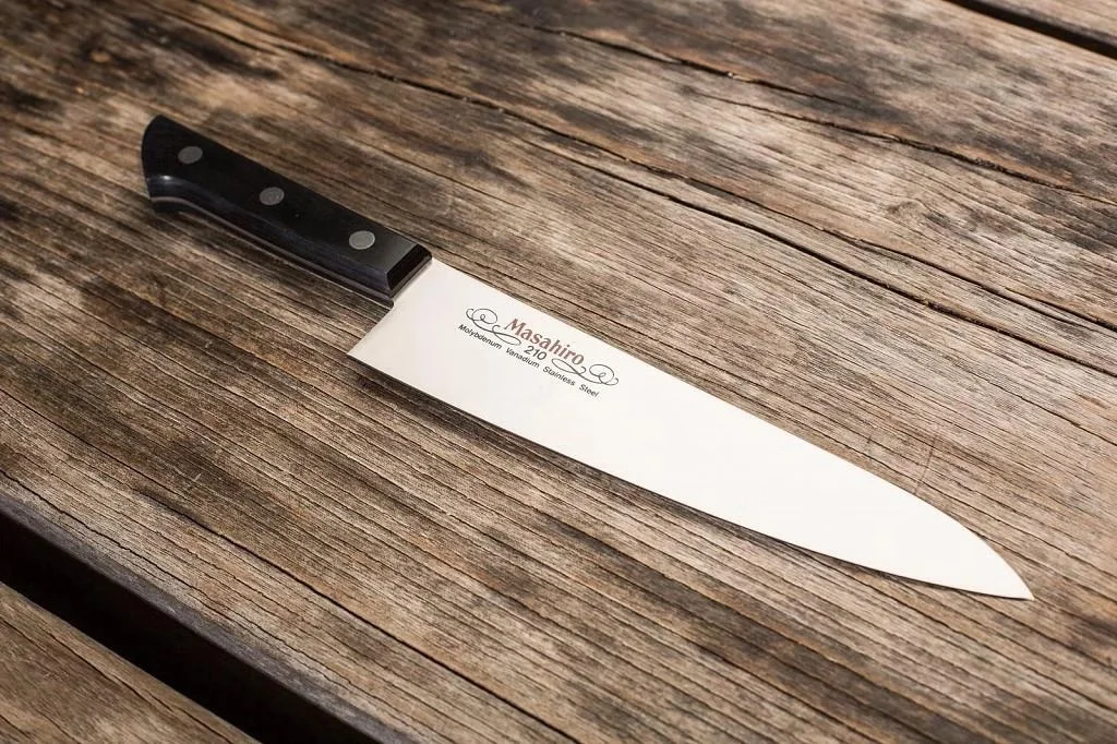 Masahiro BWH Chef - Nóż Szefa Kuchni 21 cm — zdjęcie 4