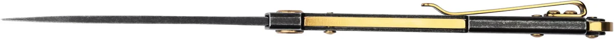 Nóż składany Böker Plus Atlas Black Stonewash Brass — zdjęcie 5