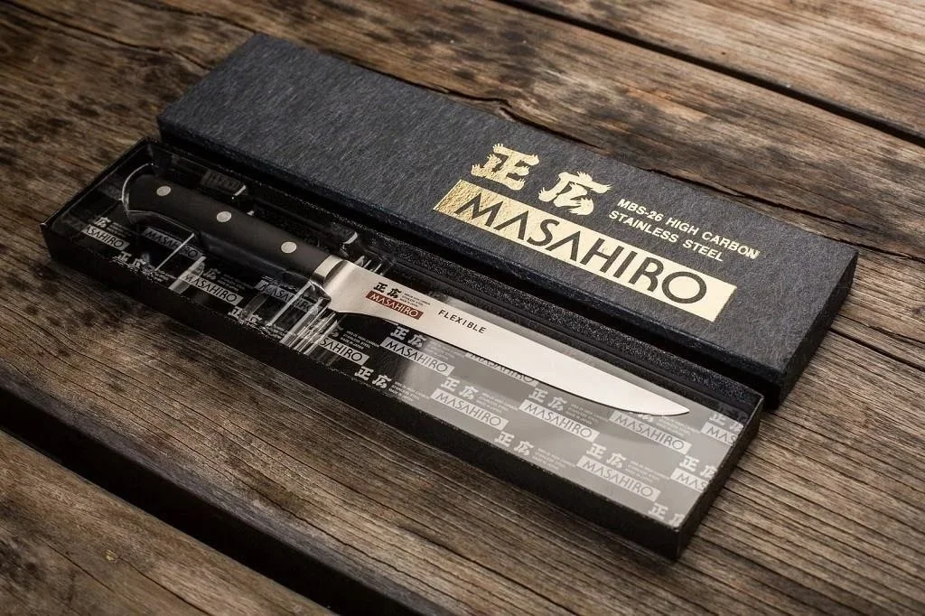 Masahiro MV-H Nóż do luzowania elastyczny 16 cm — zdjęcie 3