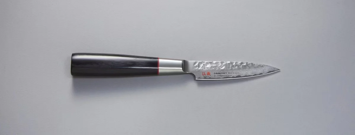 Nóż Kuchenny Suncraft SENZO CLASSIC Paring 80 mm VG-10/Damasceńska — zdjęcie 2