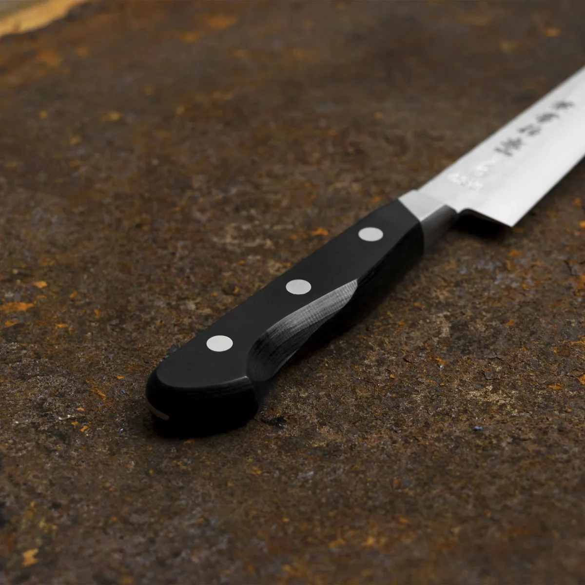 Kanetsune YH-3000 Nóż uniwersalny Petty Aogami#2/SS 13,5 cm — zdjęcie 10