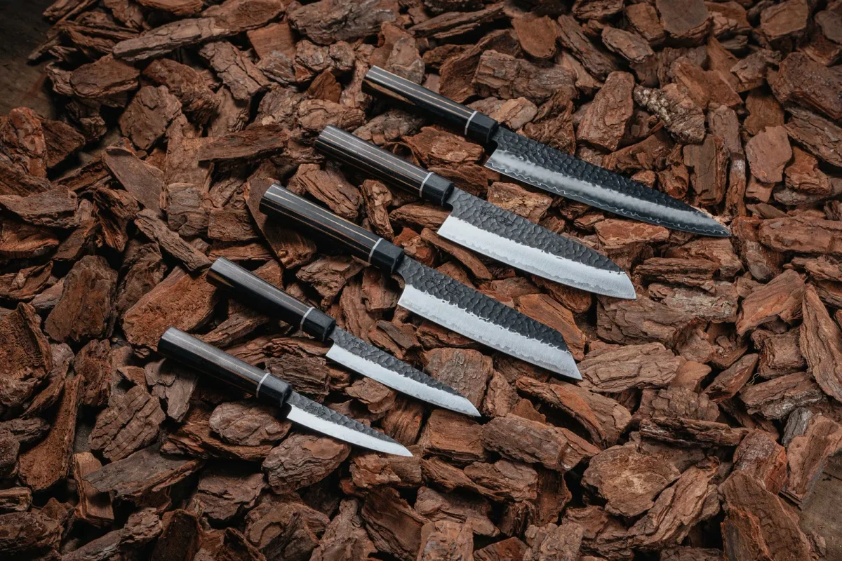 Suncraft Senzo Finest Bunka 16,5 cm - Nóż kuchenny ze stali SPG-STRIX z  — zdjęcie 6