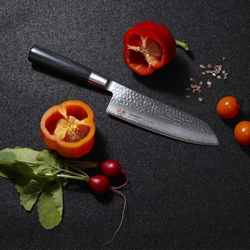 Suncraft SENZO CLASSIC Nóż Sashimi 21 cm VG-10 [SZ-07] — zdjęcie 3
