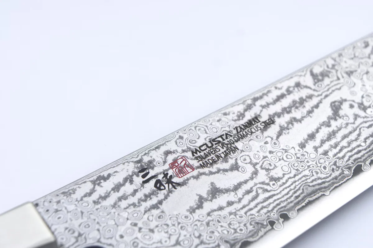 Mcusta Zanmai VG-10 Splash Nóż Szefa kuchni 24 cm — zdjęcie 4