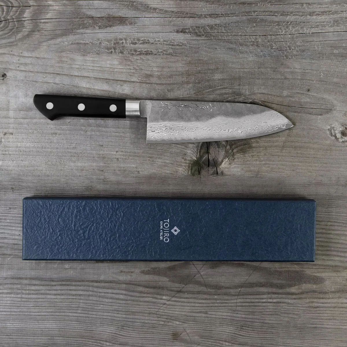 Tojiro Atelier Classic VG-10 Nóż Santoku 17 cm — zdjęcie 3