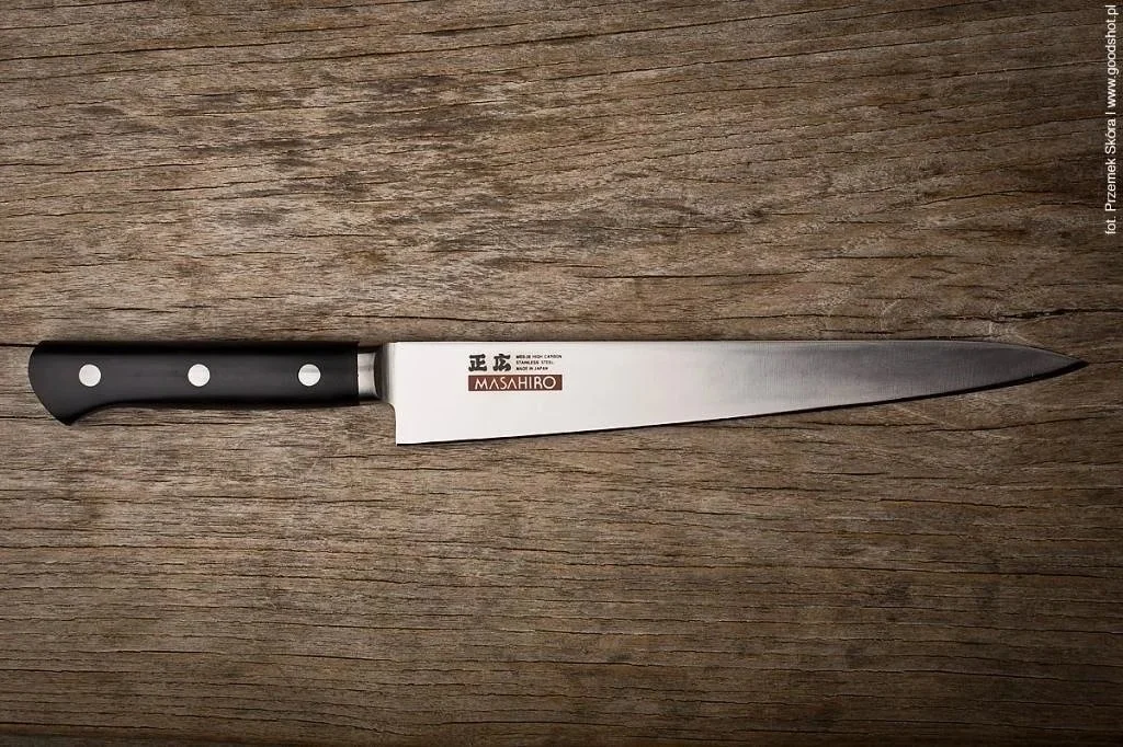 Masahiro MV-H Nóż do plastrowania Slicer 27 cm — zdjęcie 7