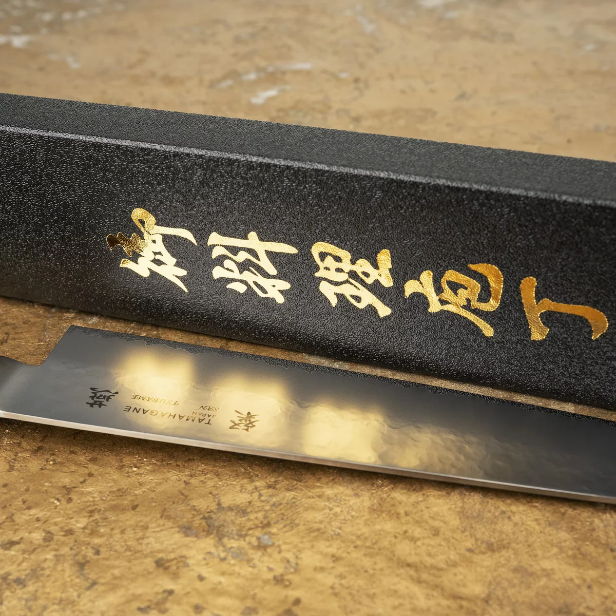 Tamahagane Tsubame Black VG-5 Nóż Szefa Kuchni 24 cm — zdjęcie 4