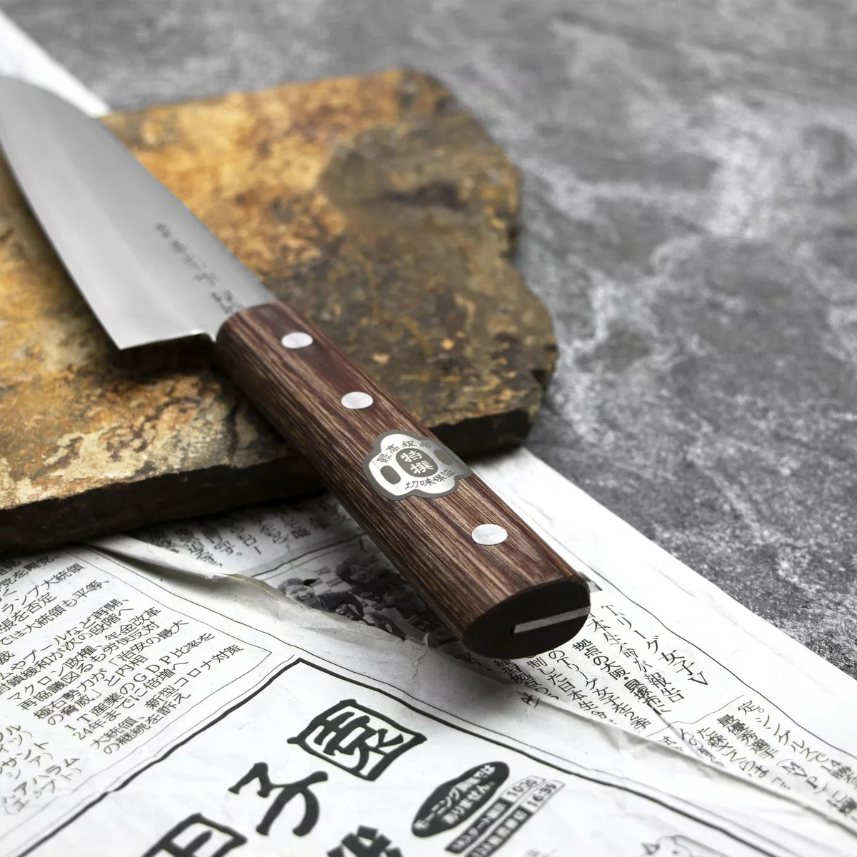 Kanetsune 1000 Shiro-2/SS Nóż Szefa Kuchni 18 cm — zdjęcie 6