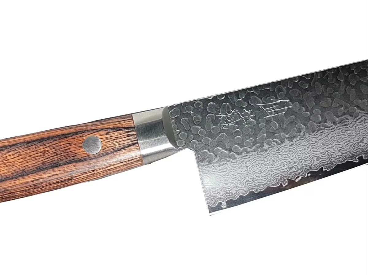 Nóż Suncraft SENZO UNIVERSAL Gyuto 180 mm ze Stali Damasceńskiej VG-10 — zdjęcie 4