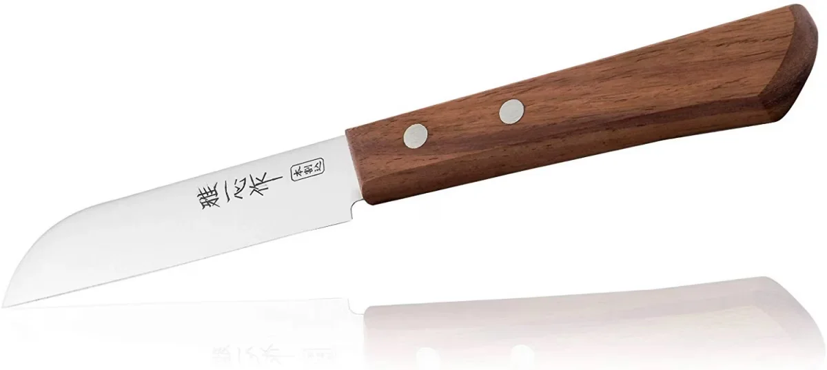 Kanetsugu Miyabi Issin– Japoński Nóż do Obierania, Ostrze 9 cm — zdjęcie 3
