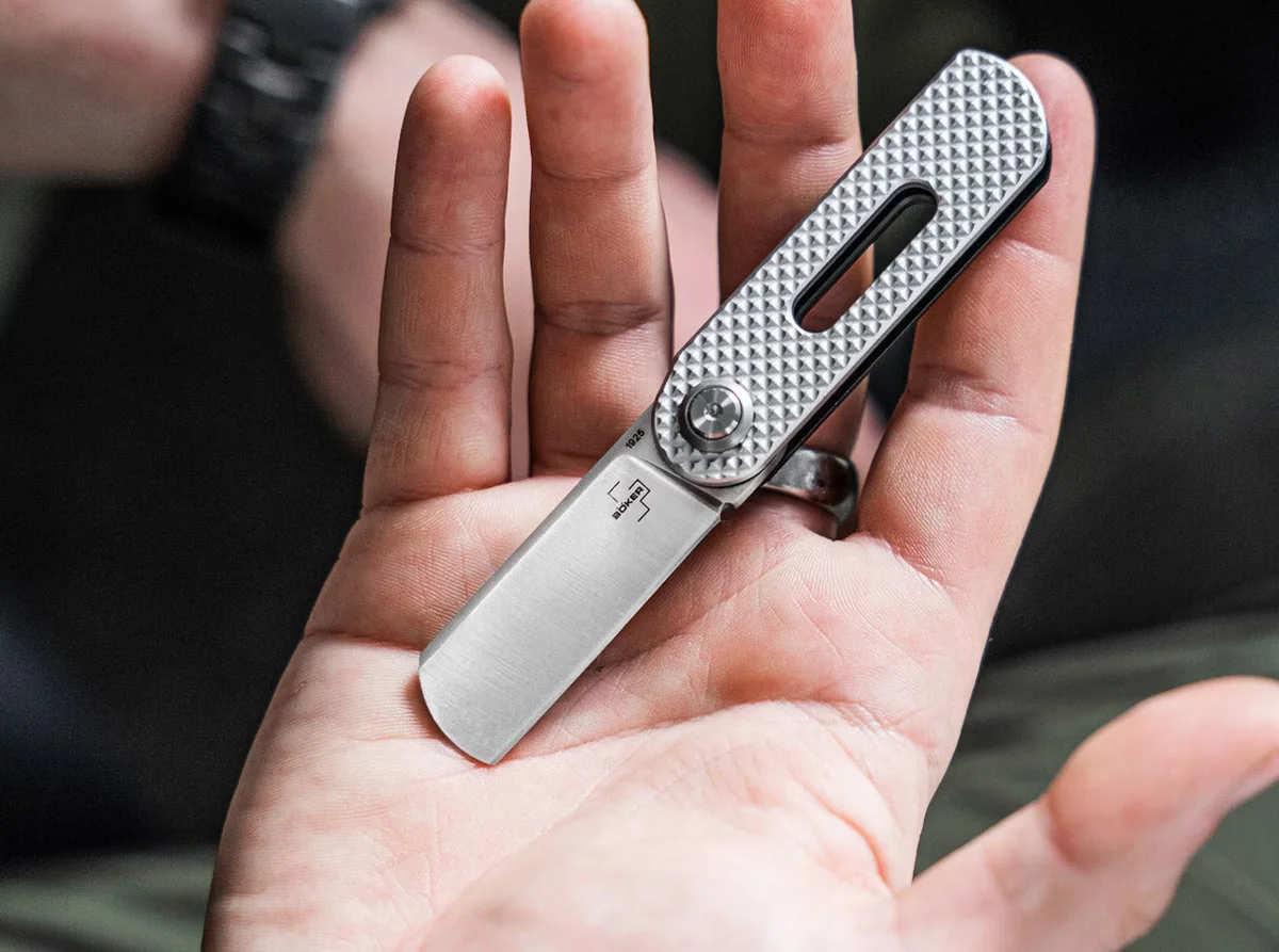 Nóż składany Boker Plus Ovalmoon Swivel z innowacyjnym mechanizmem obrotowym — zdjęcie 5
