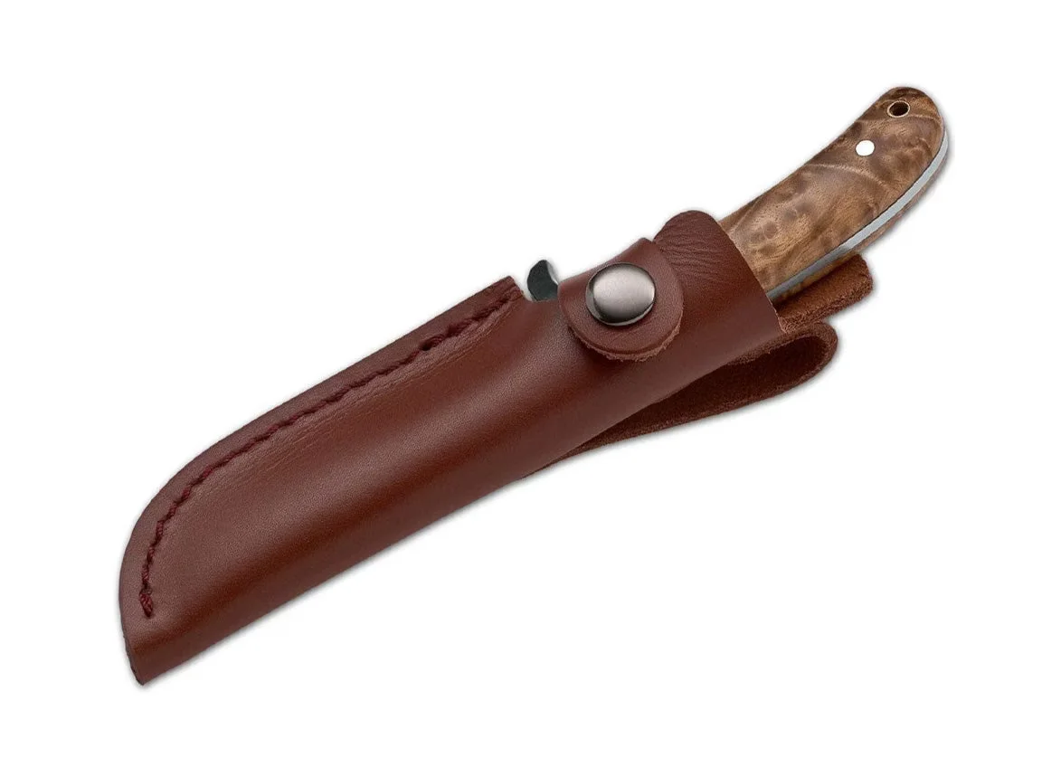 Nóż Boker Magnum Kid's Knife - Bezpieczny Nóż dla Dzieci z Drewnem i Skórą — zdjęcie 2