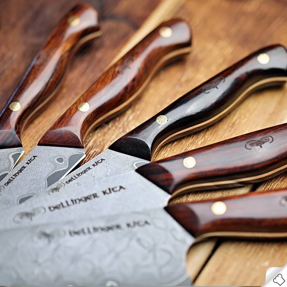 Dellinger KITA North Damascus Nóż Szefa Kuchni 20 cm — zdjęcie 2