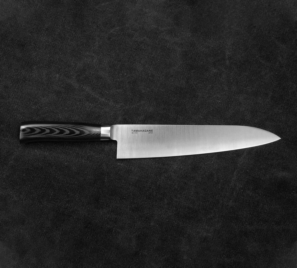 Tamahagane SAN Black VG-5 Nóż Szefa Kuchni 24 cm — zdjęcie 2