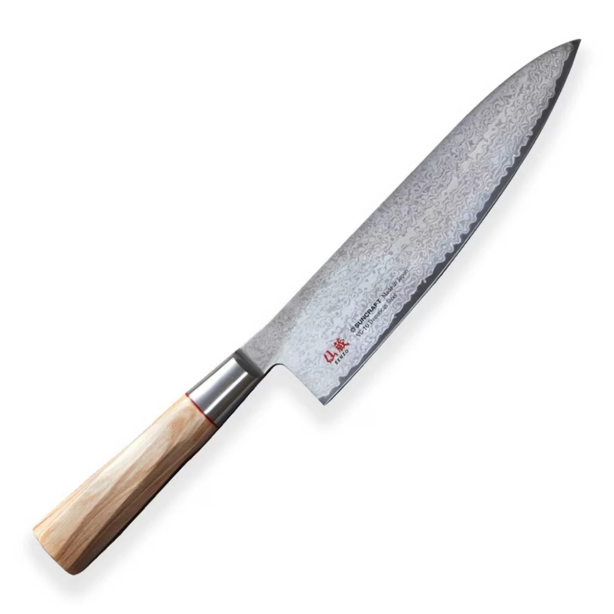 Suncraft Senzo Twisted Octagon Nóż Szefa Kuchni 20 cm