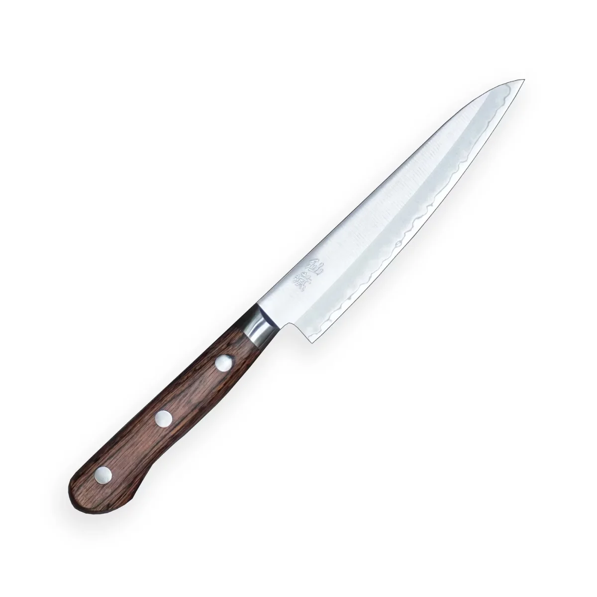 Suncraft Clad Nóż Petty 13.5 cm - Stal San Mai AUS10 Rękojeść Pakka Wood