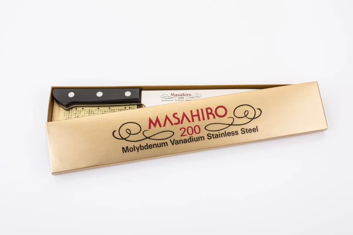 Masahiro BWH Carving - Nóż do plastrowania mięsa 20 cm — zdjęcie 4