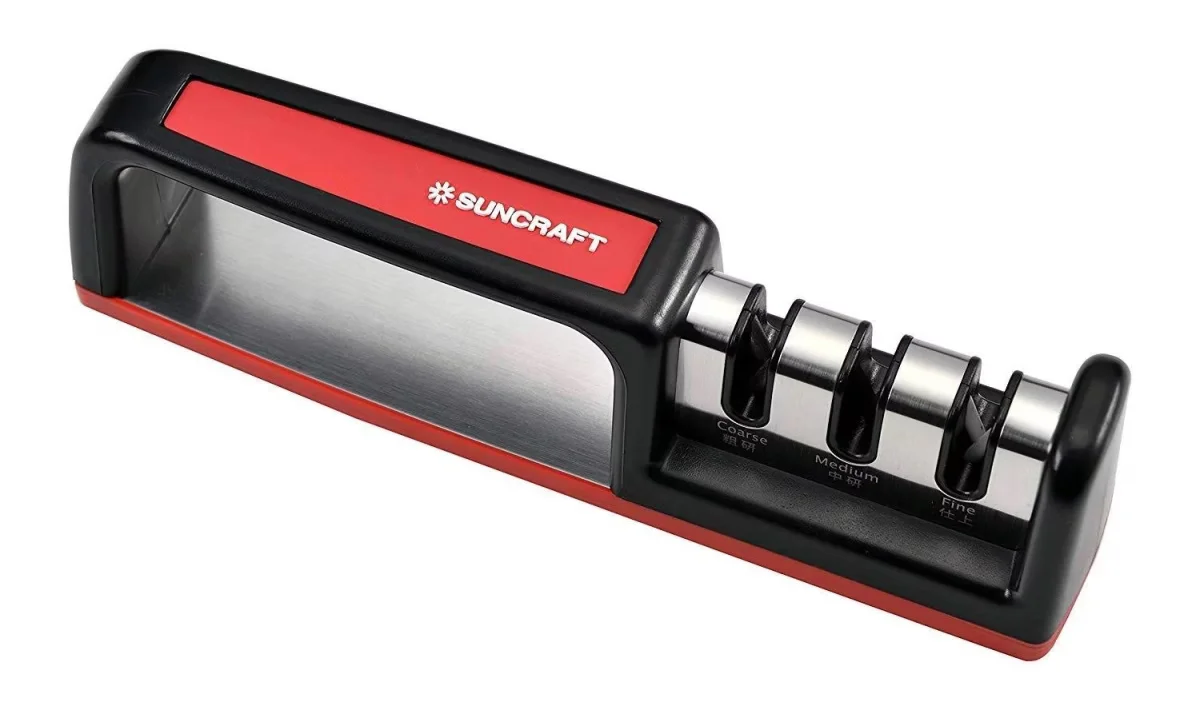 Ostrzałka Suncraft Handy Sharpener 3-etapowa Diament/Karbid/Ceramika HKS-01