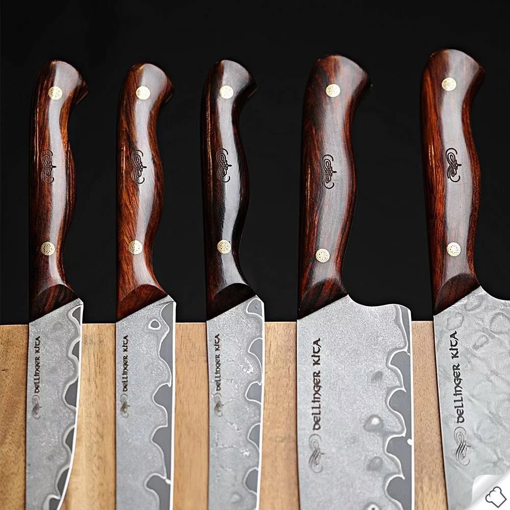 Dellinger KITA North Damascus Nóż Szefa Kuchni 20 cm — zdjęcie 4