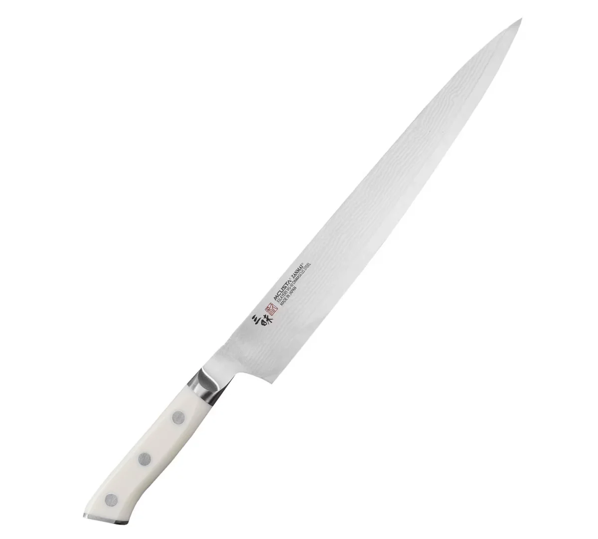 Mcusta Zanmai Classic Damascus VG-10 Corian Nóż Sujihiki 27 cm