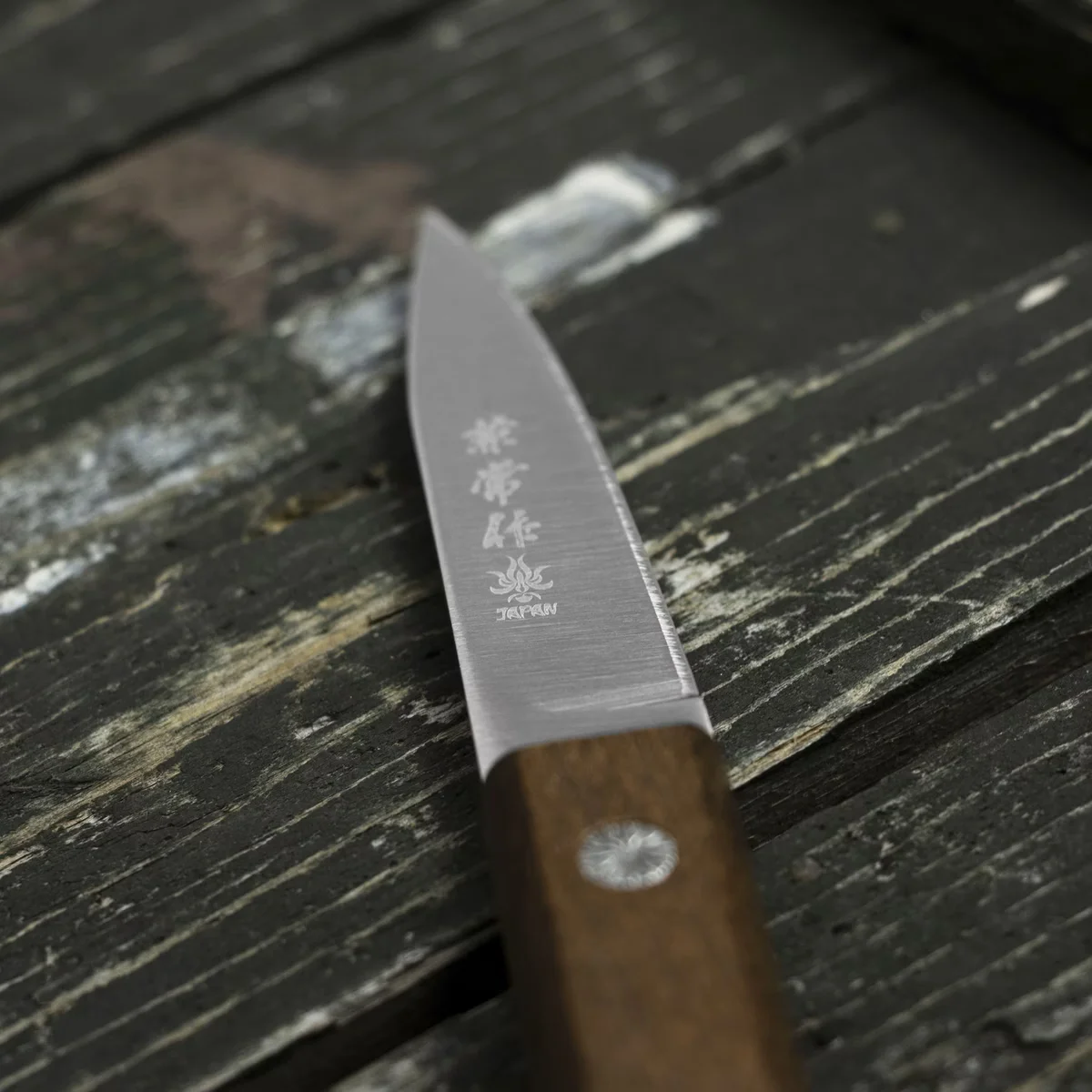 Kanetsune Seki AUS-8 Nóż do obierania 6 cm — zdjęcie 4
