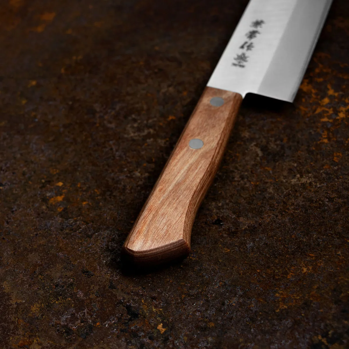 Kanetsune 510 Shiro-2/SS Nóż Nakiri 16,5 cm — zdjęcie 12
