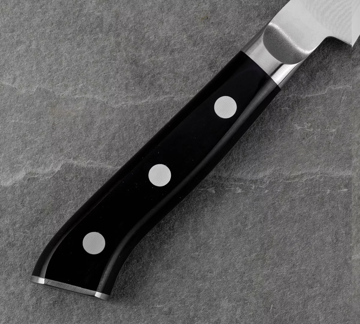 Mcusta Zanmai Classic Damascus VG-10 Pakka Nóż Uniwersalny 11 cm — zdjęcie 3